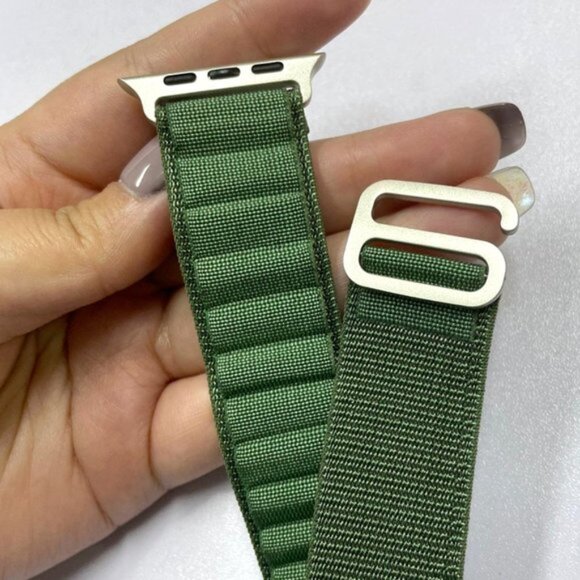 NEW GREEN Loop Adjustable Strap for Apple Watch - Picture 7 of 7